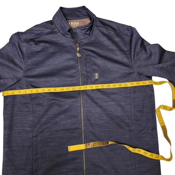 Izod Blue Golf Men's Zip Down Jacket Size XL - Picture 8 of 13
